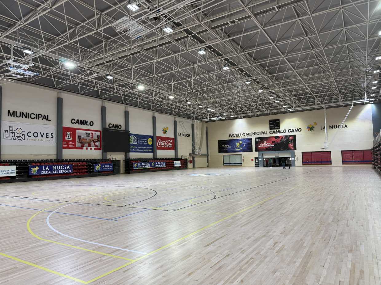 Instalaciones del Pabellón Municipal Camilo Cano