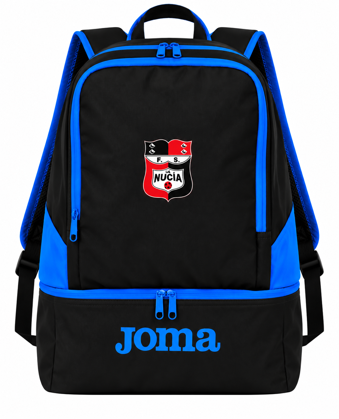 mochila azul